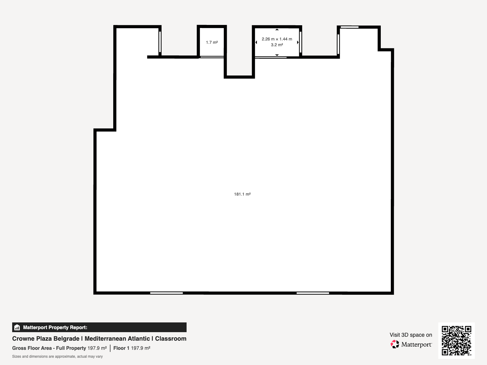 Floor Plan — Mediterranean Adriatic Classroom
